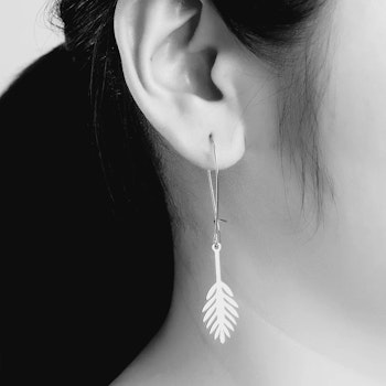 Earrings Leaf