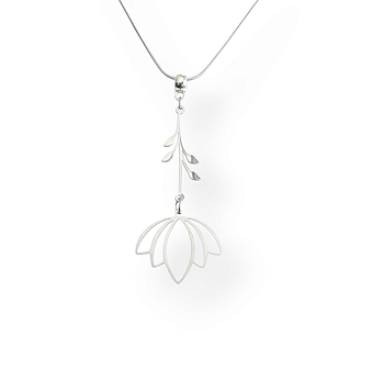 Necklace Lotus flower