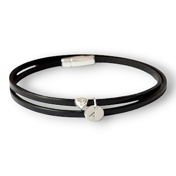 Armband hjärta en tag