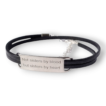 Armband "sisters by heart"