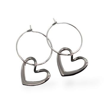 Örhängen Open Heart