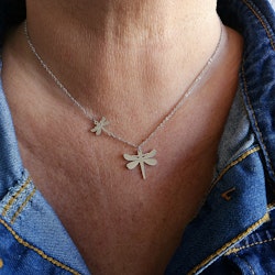 Necklace Two dragonflies