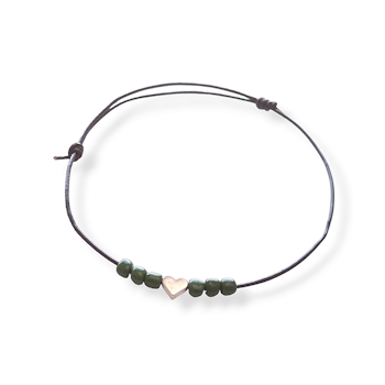 Lilla Hjärtat med pärlor armband