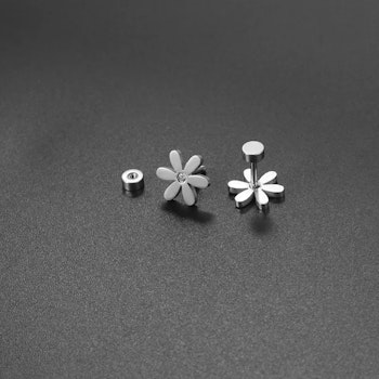 Örhängen Blomma Zircona
