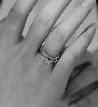 Ring fjäril