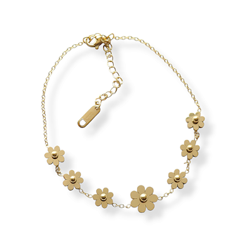 Armband Blommor