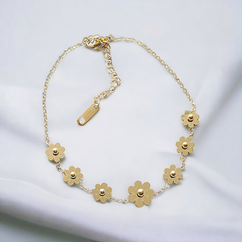 Armband Blommor