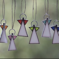 Halsband Glasängel stor