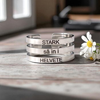 Graverad ring STARK så in i HELVETE