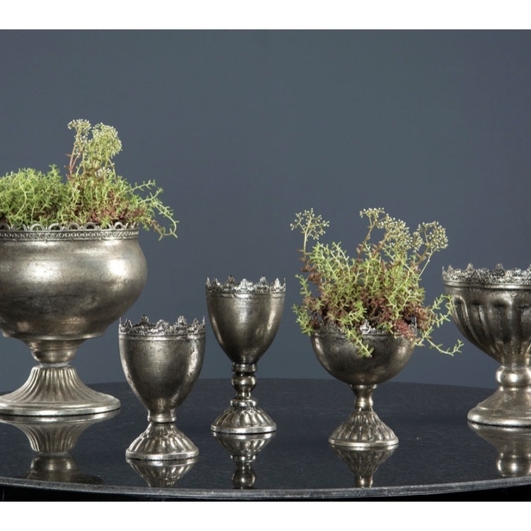 Pokal Empir liten antik silver 50%