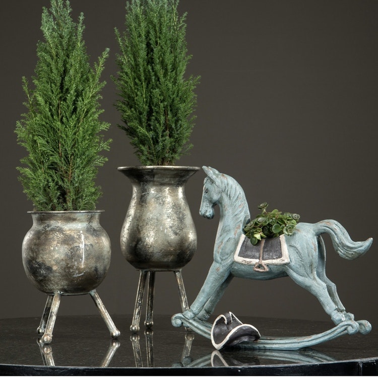 Kruka Ben liten antik silver