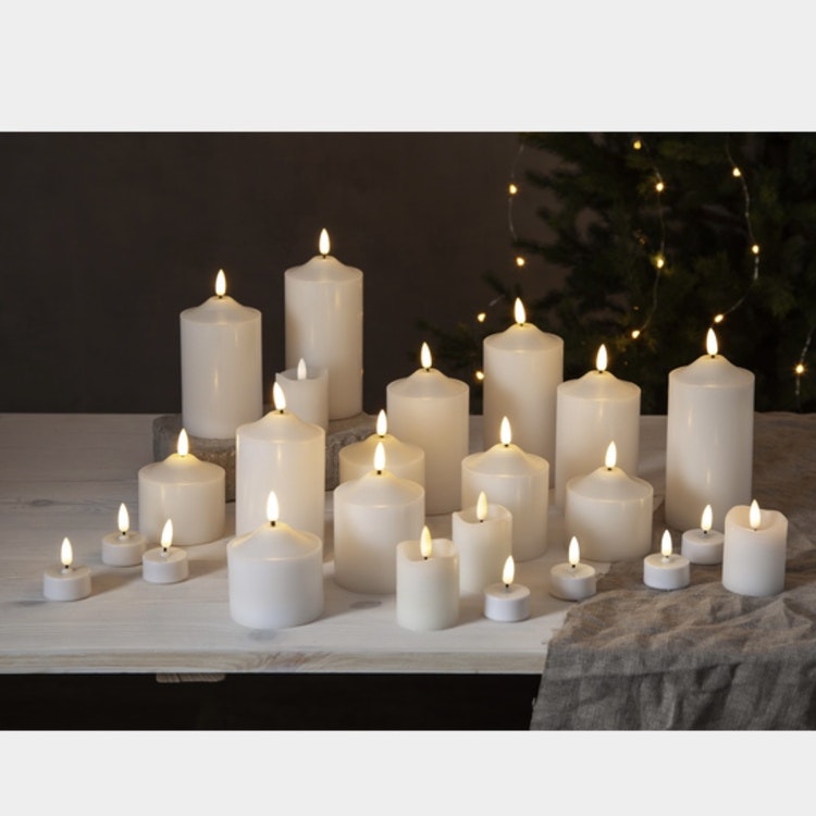 Led Blockljus Flamme liten