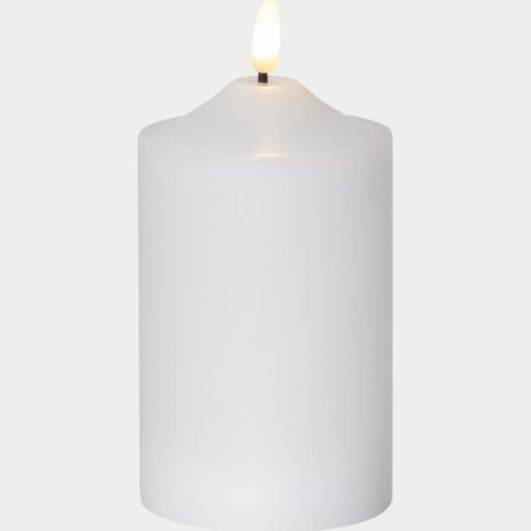 Led Blockljus Flamme mellanstor