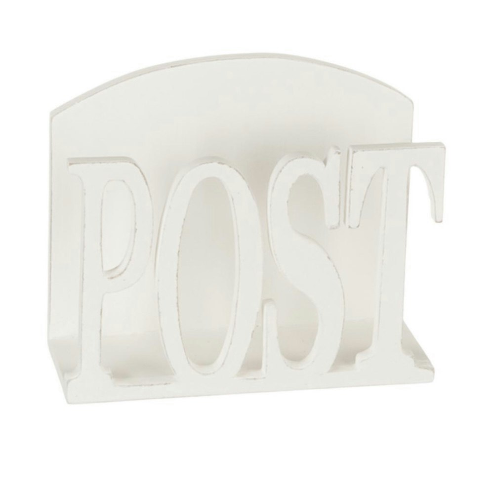 Postfack Trä Vit