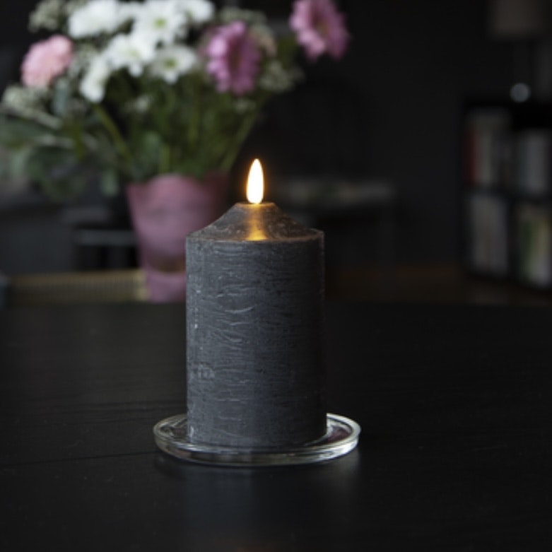 Led Blockljus Flamme