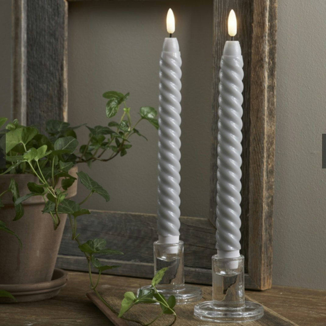 LED ANTIKLJUS 2-PACK FLAMME SWIRL