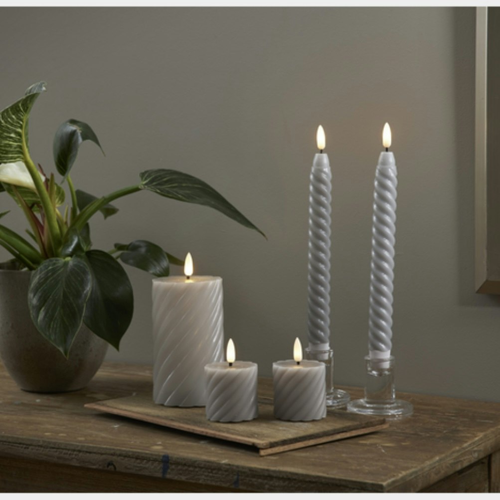 LED BLOCKLJUS FLAMME SWIRL