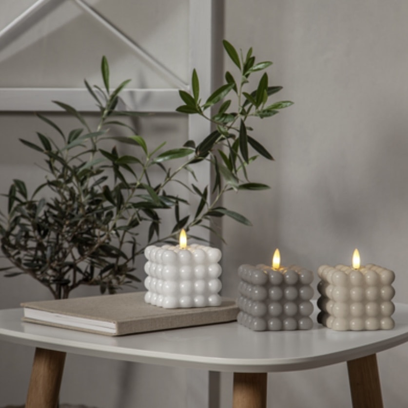 LED BLOCKLJUS FLAMME DOT