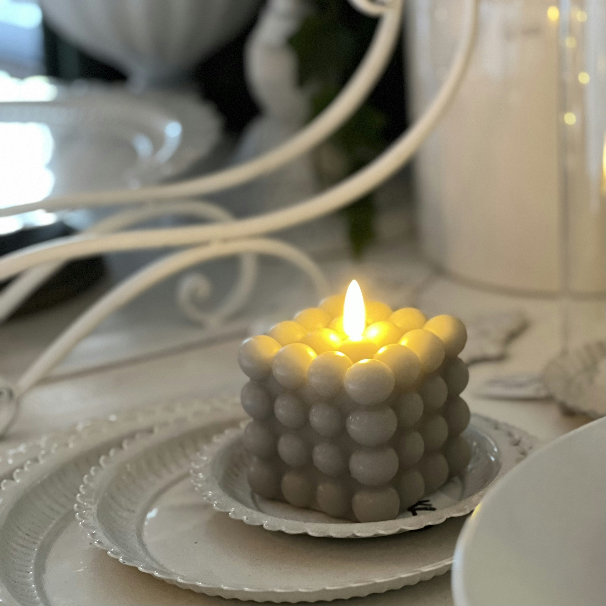 LED BLOCKLJUS FLAMME DOT