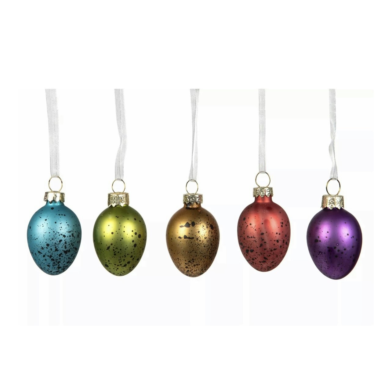 Ägg Glas Häng Färg Mix 10pk
