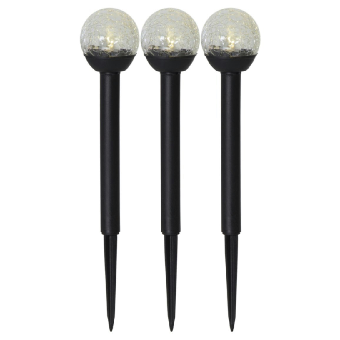SOLCELLSPOLLARE 3-PACK ROMA