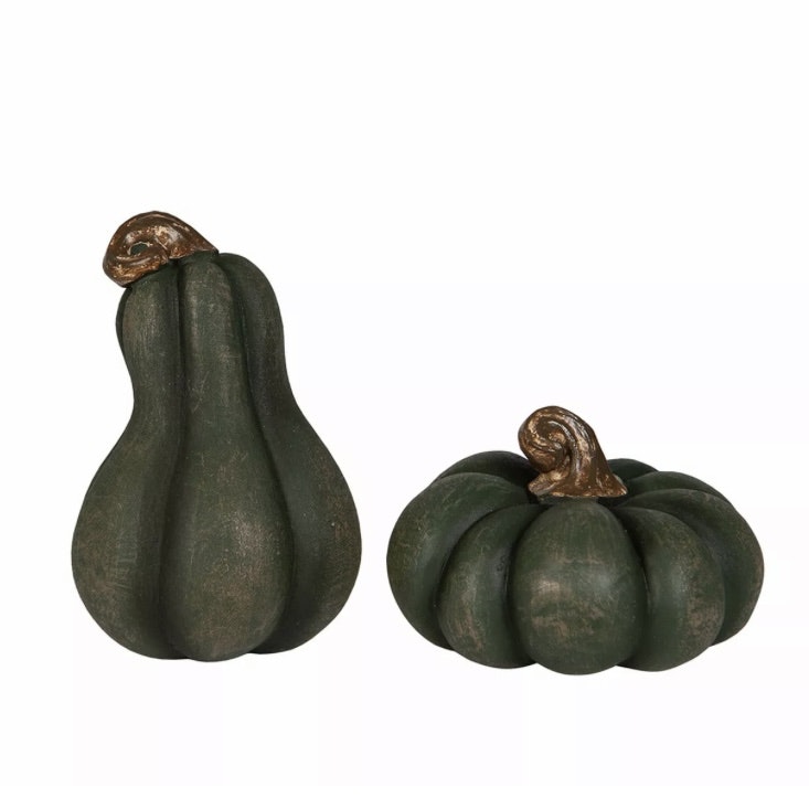 Pumpa Mini Grön Mix Poly 2st