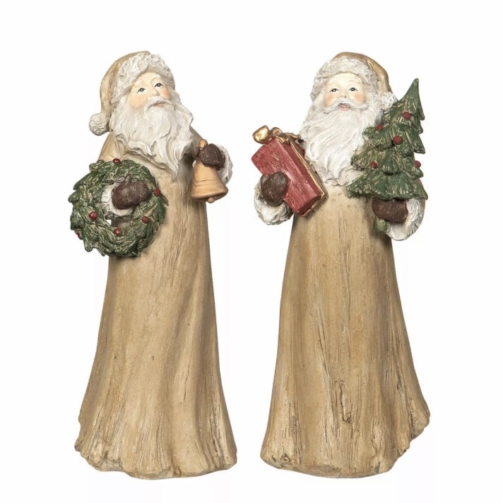Tomte Rustik Beige Poly Mix sett om 2 st
