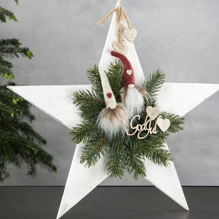 God Jul Stjärna Stick Natur
