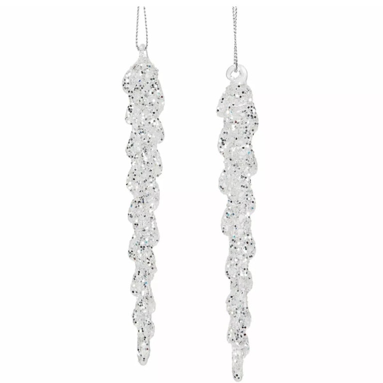 Istapp Silver Glas