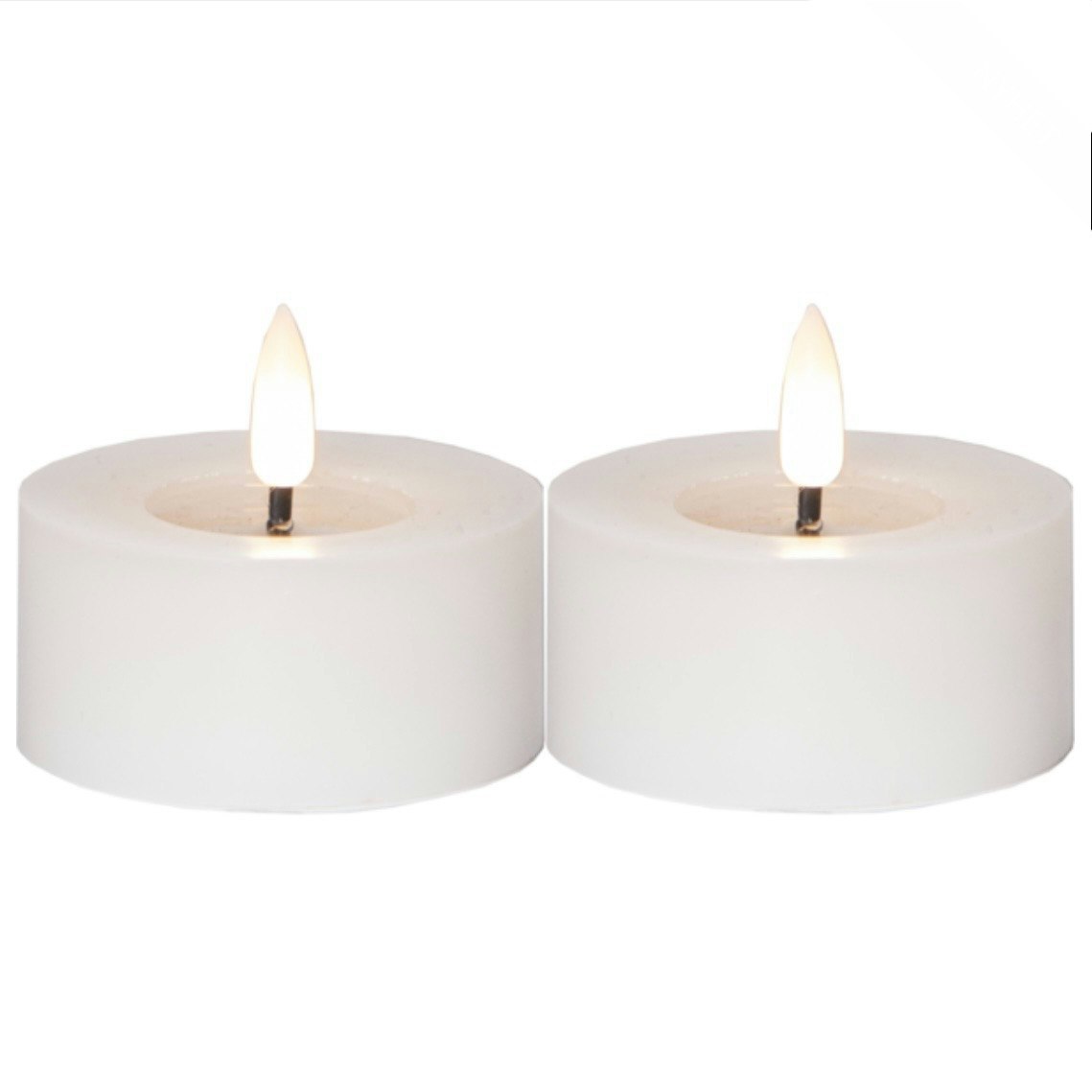 LED VÄRMELJUS 2-PACK FLAMME FLOW Stora