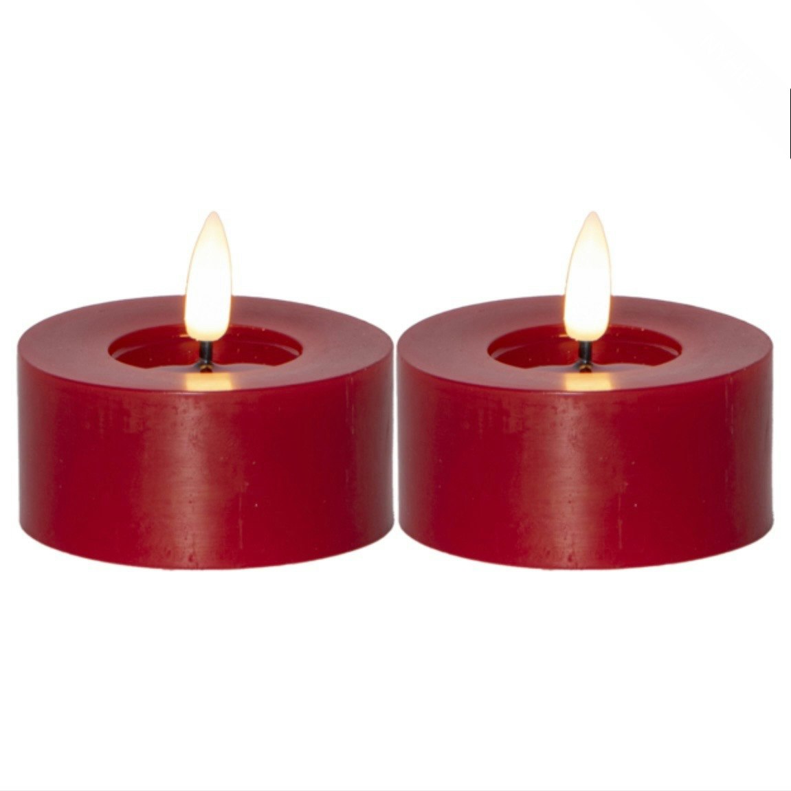 LED VÄRMELJUS 2-PACK FLAMME FLOW Stora