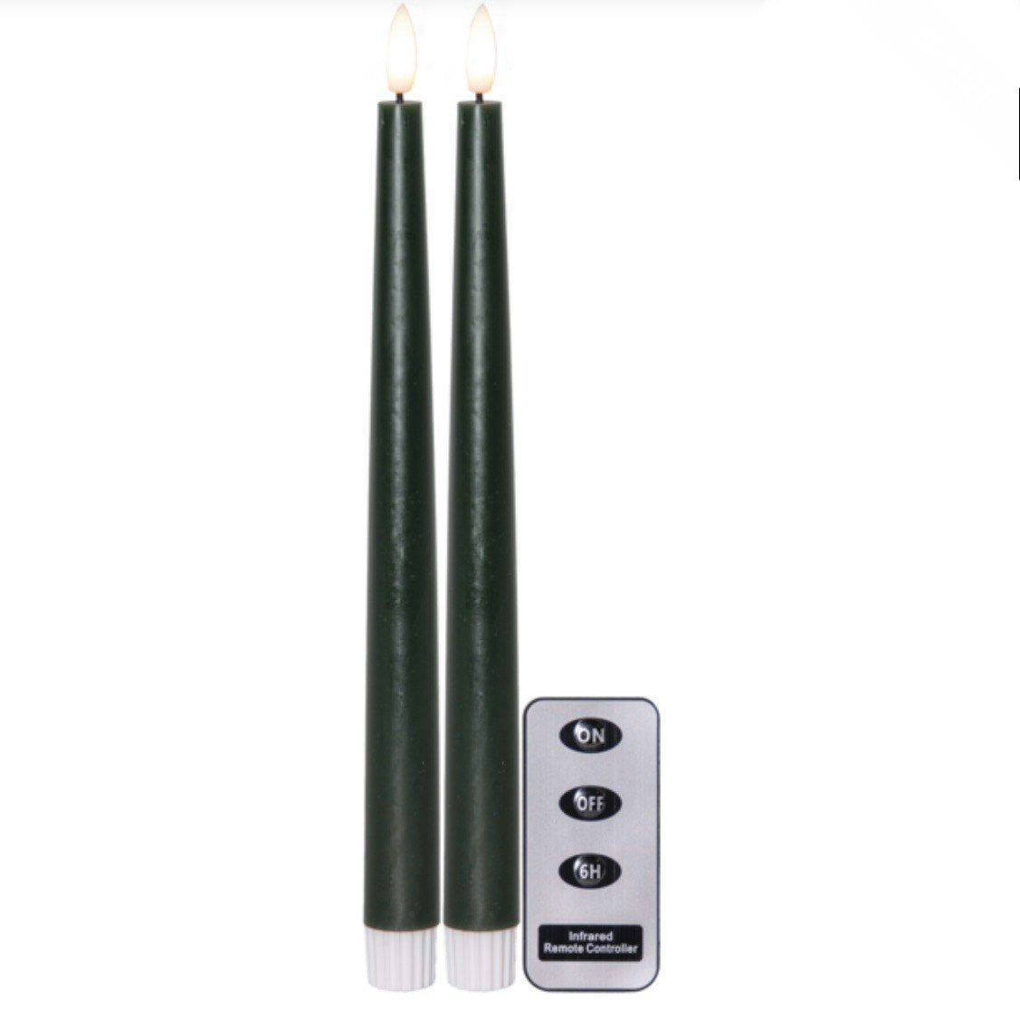 LED ANTIKLJUS 2-PACK FLAMME SLIM