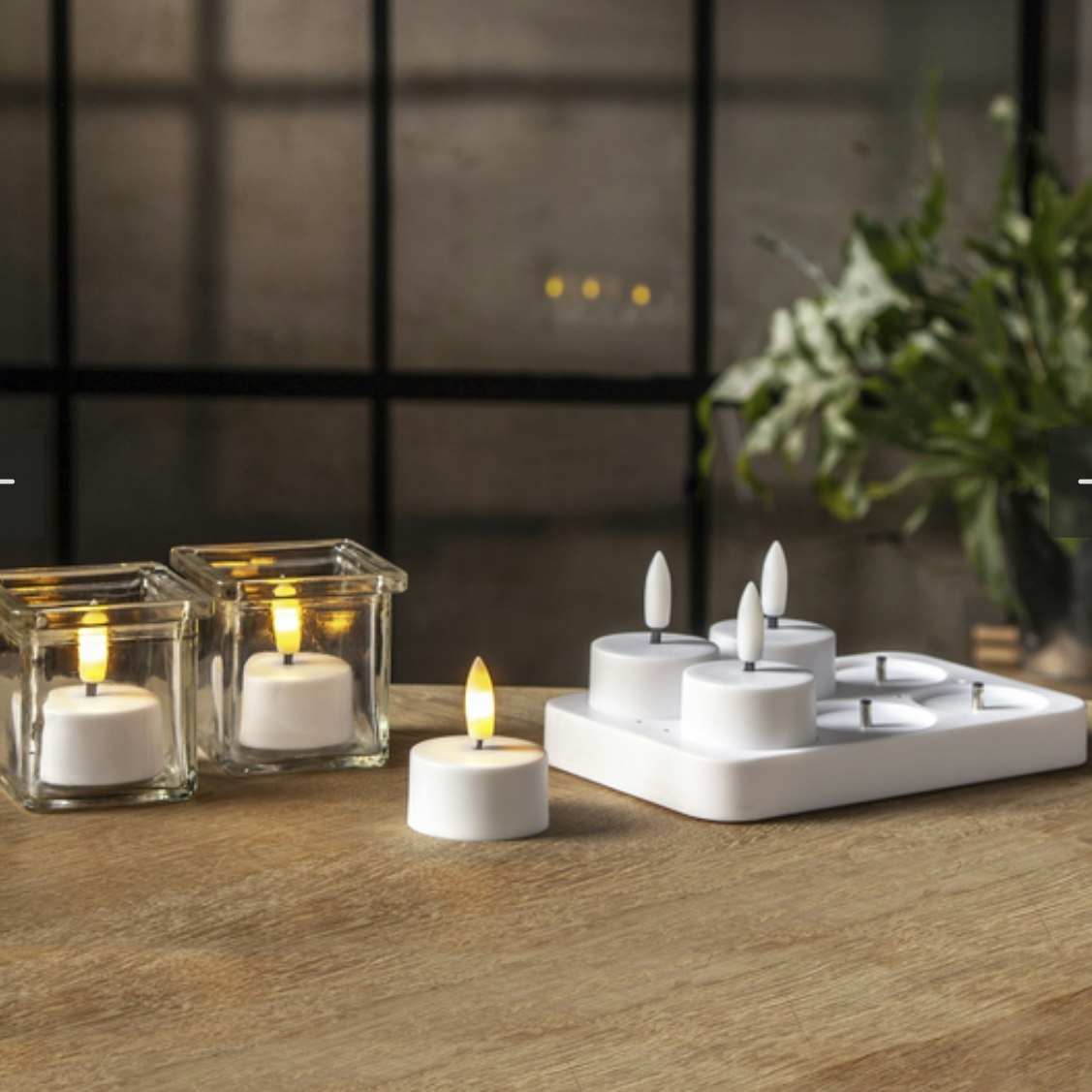 LED VÄRMELJUS 6-PACK FLAMME CHARGE