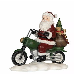 Tomte På Moped Poly