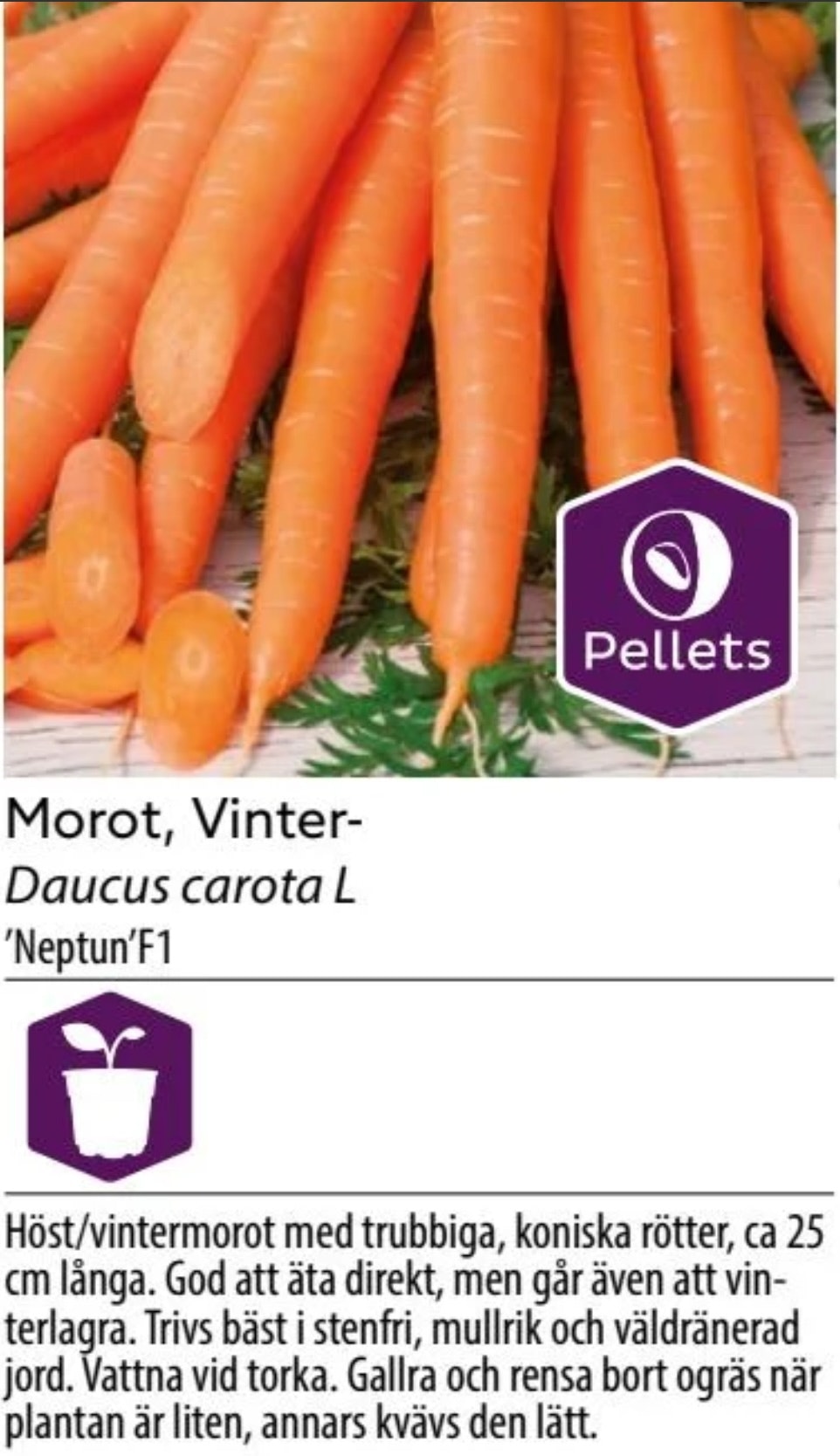 Morot Höst/Vinter Neptun Pellets