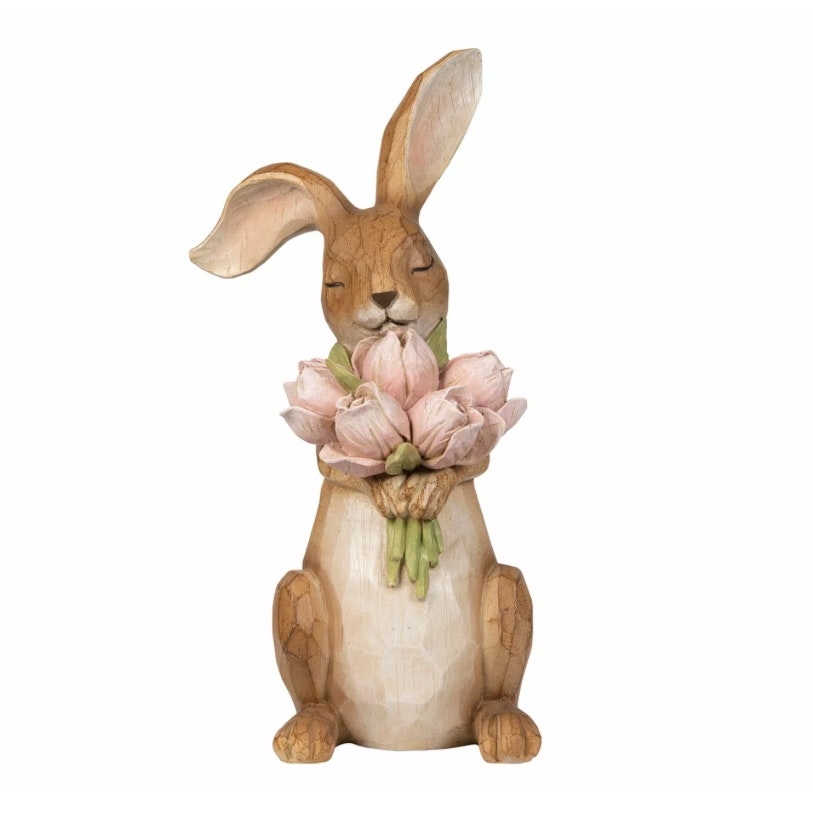 Hare Lilly Blommor Poly