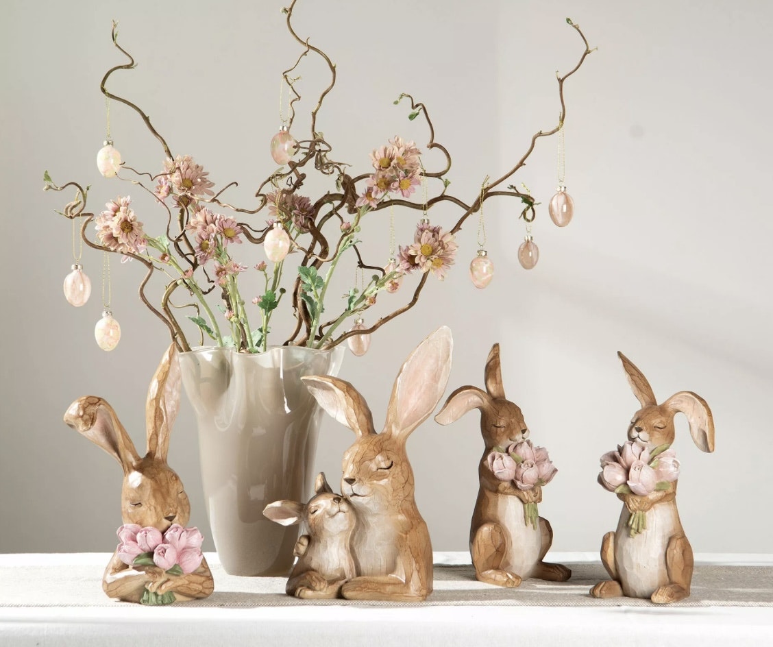 Hare Lilly Blommor Poly
