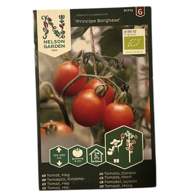 Tomat Principe Borghese Organic