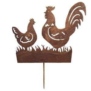 Tupp och höna på pinne