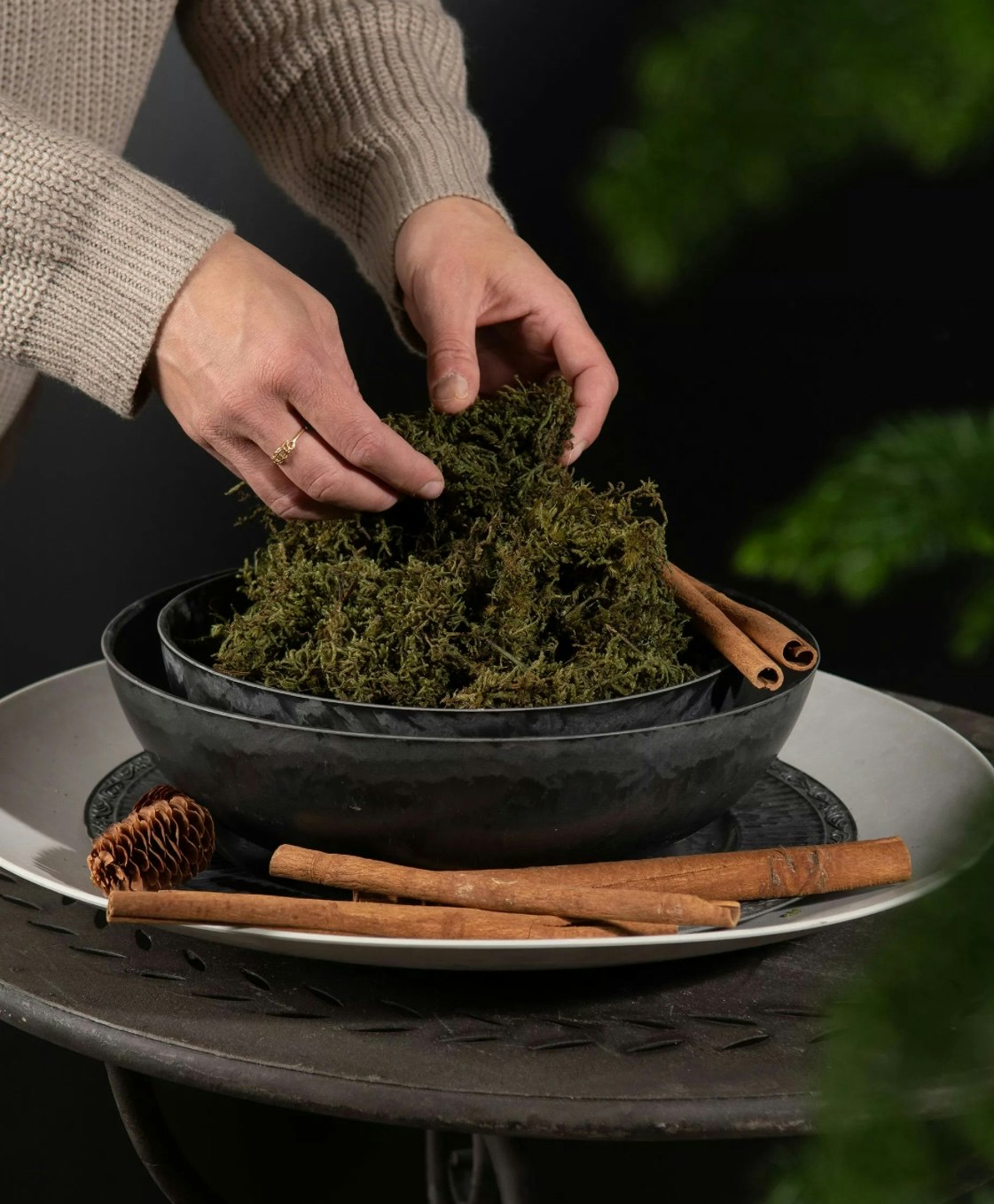 Skål Delicata Grå Mindre