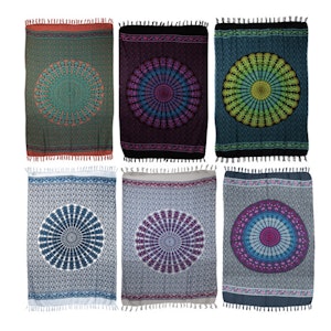 Sarong i viskostyg Olika