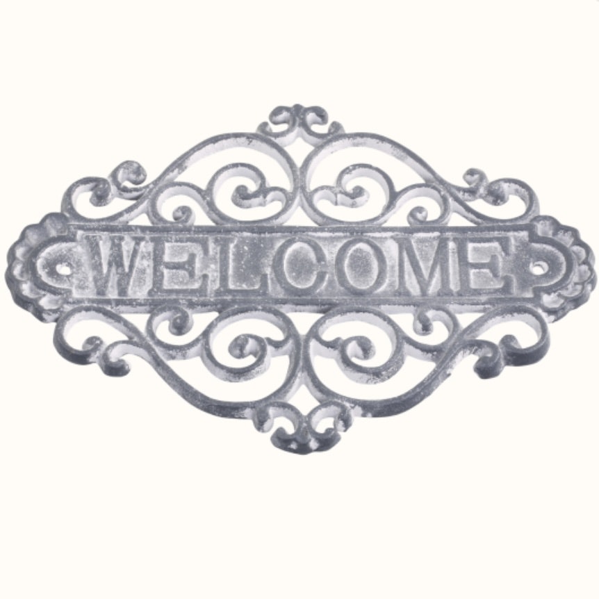 Skylt Welcome 50%