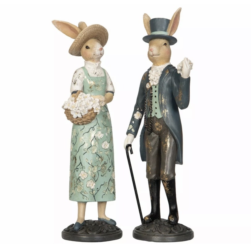 Hare Mr & Mrs Mix Poly Sett om 2