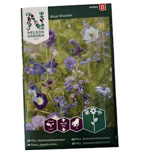 Sommarblommor Mix Blå Pollinatör
