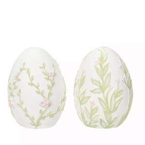 Ägg Blomster Rosa Mix Poly 2pk
