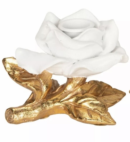 Ljusstake Blommor Mix Poly