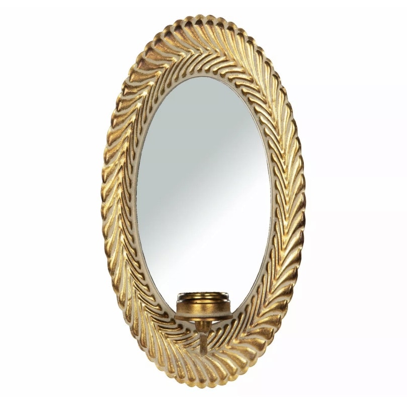 Spegellampett Cilia Guld