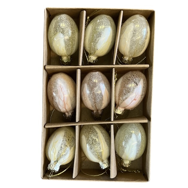 Ägg Glas Sockrade Mix 9pk
