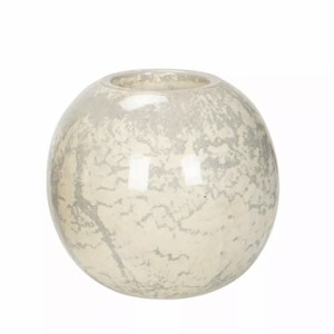Ljusstake Multi Stone White
