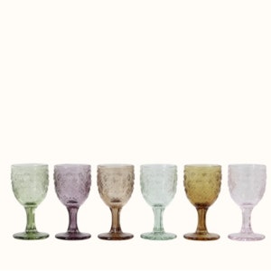 Saint-Émilion Glas m. mønster 6pk